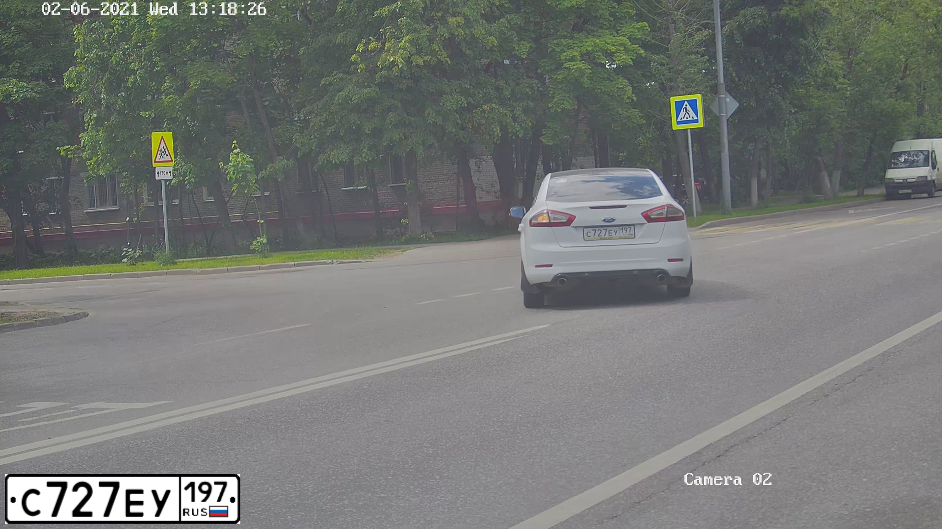 Фото автомобиля FORD MONDEO, 2012 — госномер С727ЕУ197. Цвет: Белый
