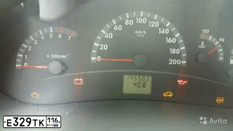 Фото автомобиля LADA 1119 KALINA, 2007 — госномер Е329ТК116. Цвет: Серебристый