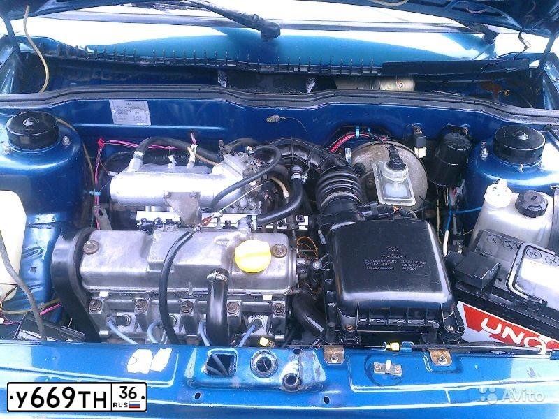 Фото автомобиля LADA 2109 SAMARA, 2004 — госномер У669ТН36. Цвет: сине-зеленый