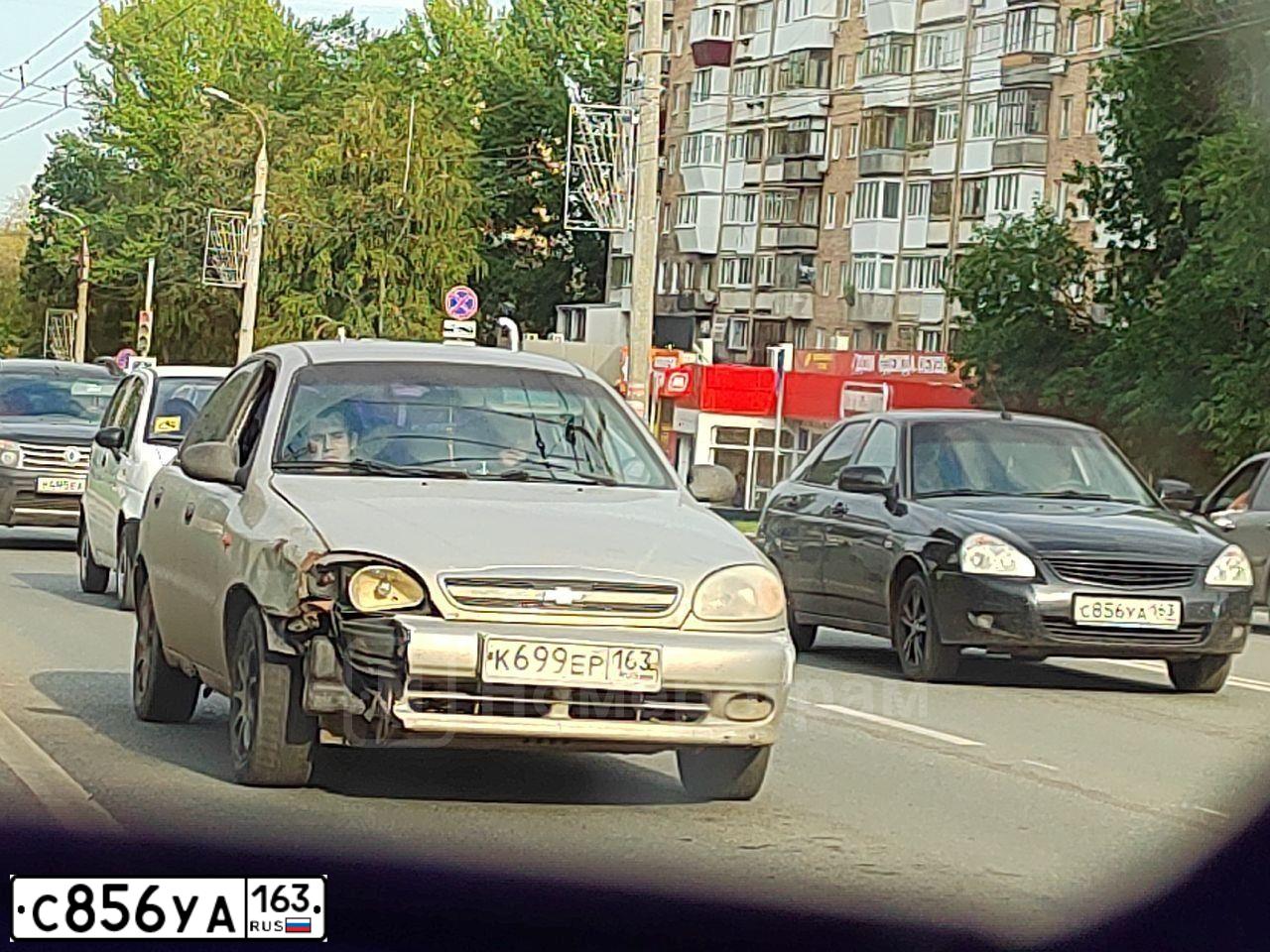 Фото автомобиля LADA 2172 PRIORA, 2013 — госномер С856УА163. Цвет: Сине-Черный