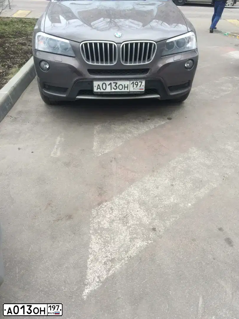 Фото автомобиля BMW X3, 2011 — госномер А013ОН197