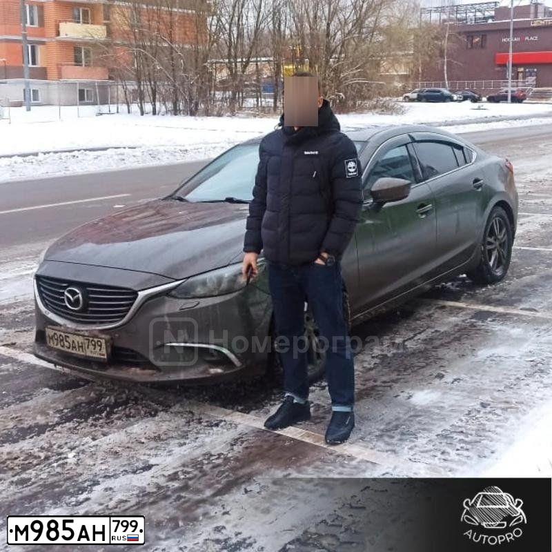 Фото автомобиля MAZDA 6, 2017 — госномер М645АН977