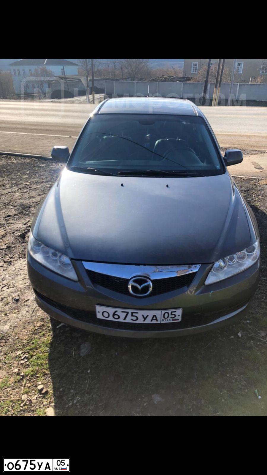 Фото автомобиля MAZDA 6, 2006 — госномер Е252ВС123. Цвет: ТЕМНО-СЕРЫЙ