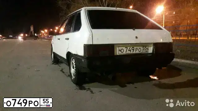 Фото автомобиля LADA 2109 SAMARA, 1998 — госномер Т477ТА63. Цвет: Белый