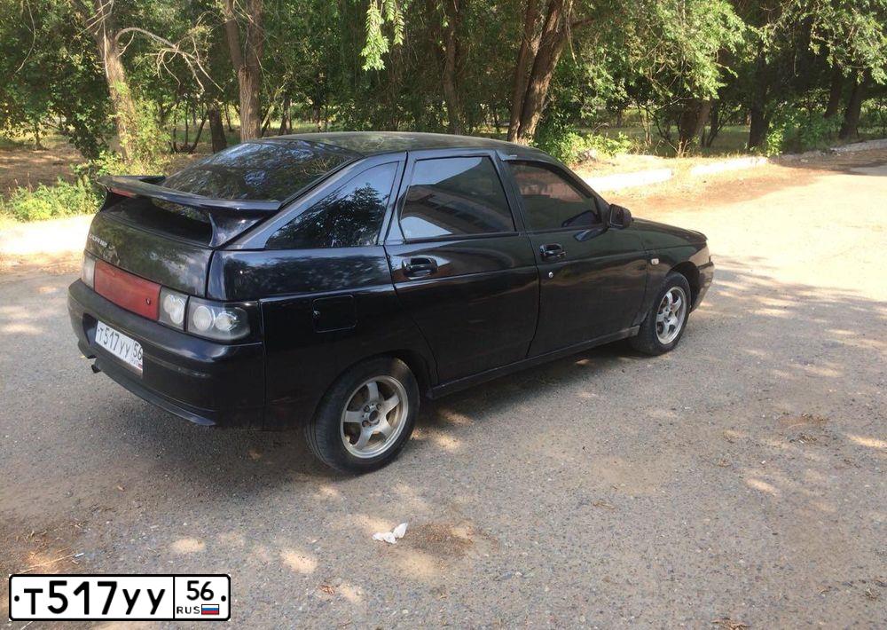 Фото автомобиля LADA 2112, 2007 — госномер Т517УУ56. Цвет: СИНЕ-ЧЕРНЫЙ