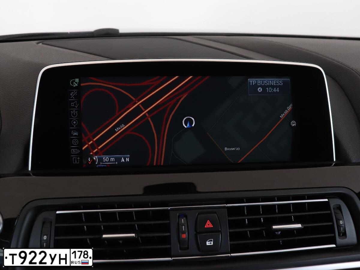 Фото автомобиля BMW 640I, 2015 — госномер Х138ВС550. Цвет: ЧЕРНЫЙ