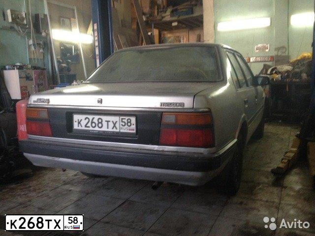 Фото автомобиля MAZDA 626, 1985 — госномер М231РЕ77. Цвет: СЕРЫЙ МЕТАЛЛИК