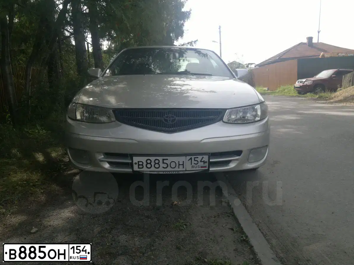 Фото автомобиля TOYOTA SOLARA, 2001 — госномер Н902НТ142. Цвет: Серебристый