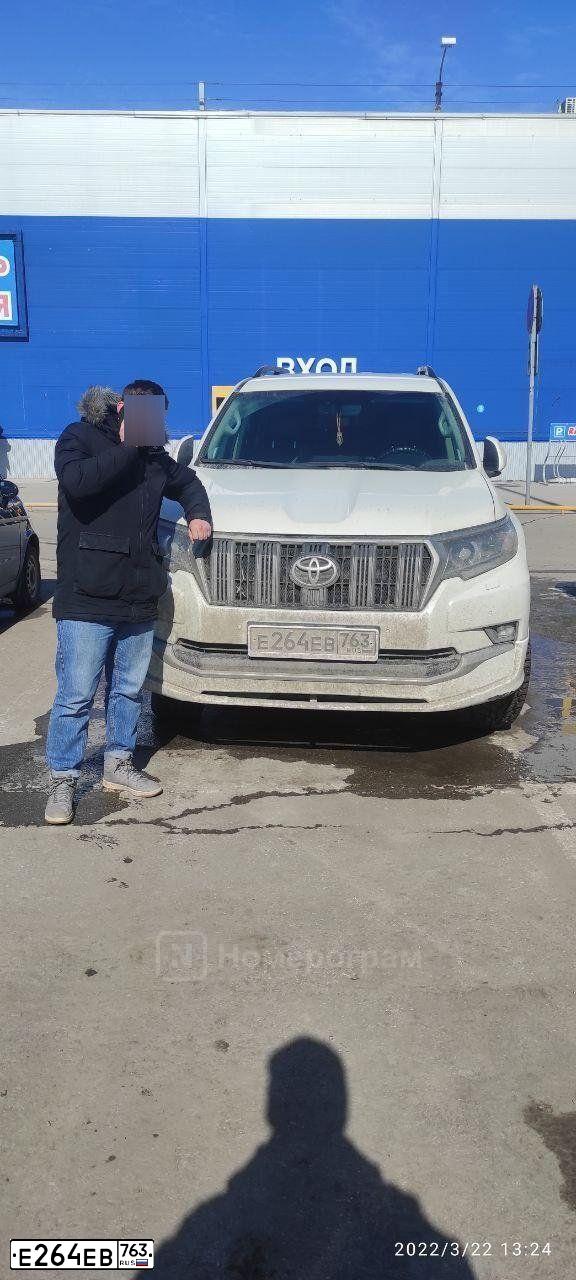 Фото автомобиля TOYOTA LAND CRUISER PRADO, 2018 — госномер К514АВ156