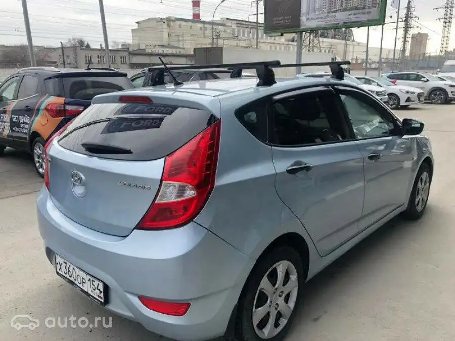 Фото автомобиля HYUNDAI SOLARIS, 2013 — госномер Т994ХУ22. Цвет: СЕРО ГОЛУБОЙ