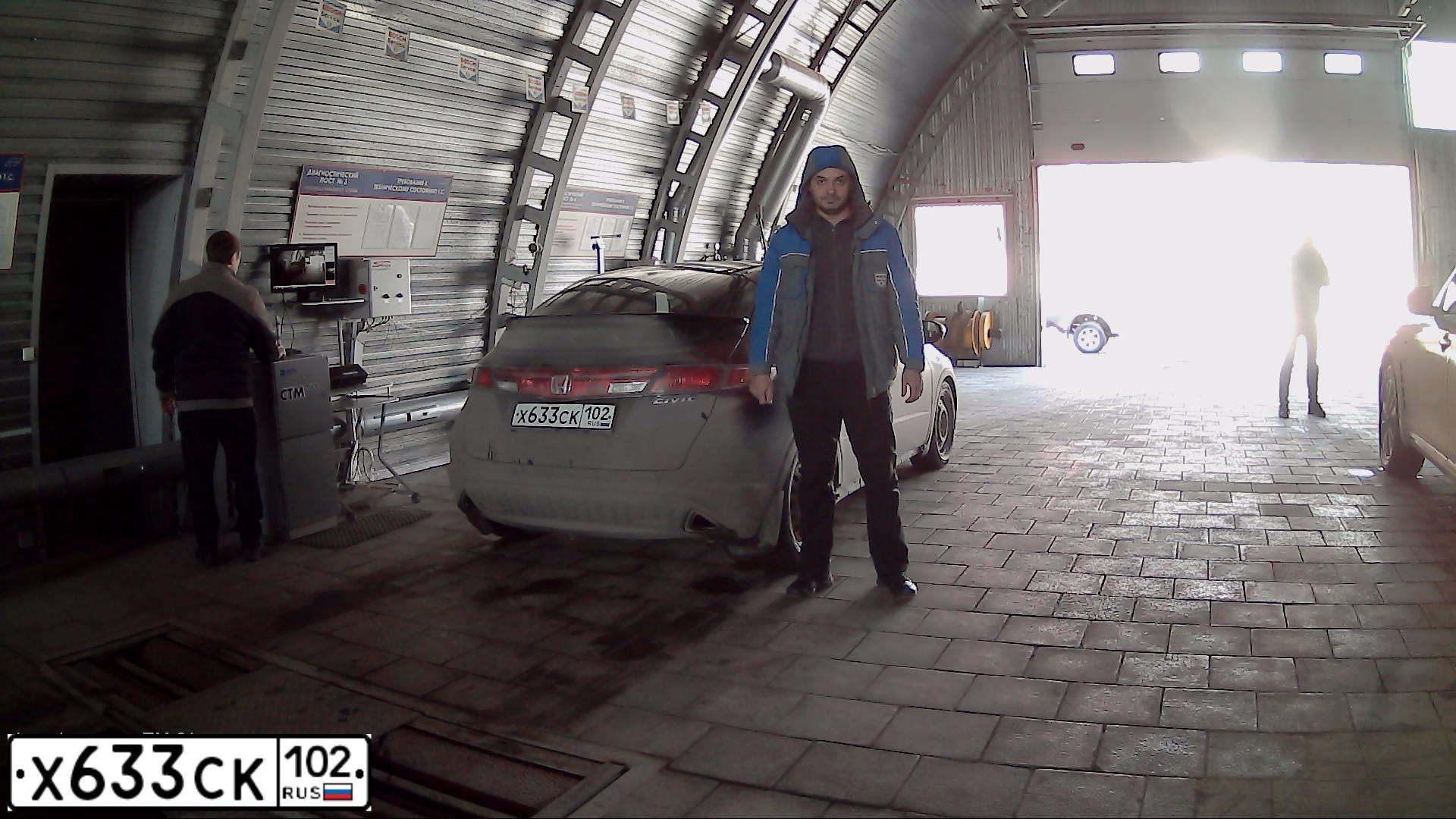 Фото автомобиля HONDA CIVIC, 2007 — госномер М330ТВ178. Цвет: ЧЕРНЫЙ
