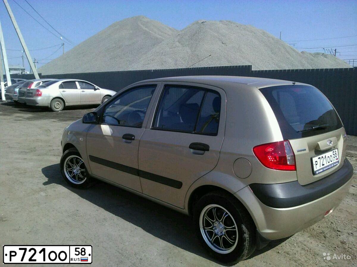 Фото автомобиля HYUNDAI GETZ, 2008 — госномер А367МО252. Цвет: БЕЖЕВЫЙ