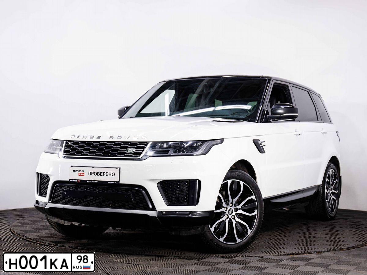 Фото автомобиля LANDROVER RANGE ROVER SPORT, 2013 — госномер Е549ТХ178. Цвет: ЧЕРНЫЙ