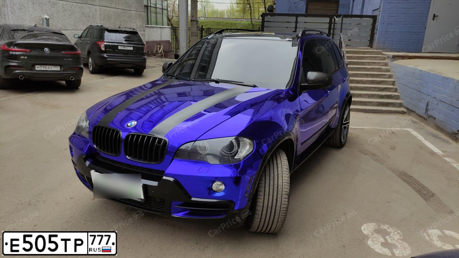 Фото автомобиля BMW X5, 2007 — госномер Е606ХР790