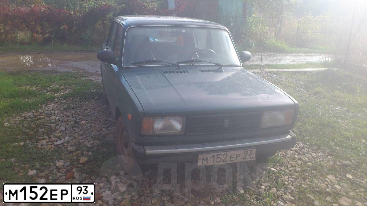 Фото автомобиля LADA 2105 LADA, 2006 — госномер М152ЕР93. Цвет: ТЕМНО-ЗЕЛЕН.
