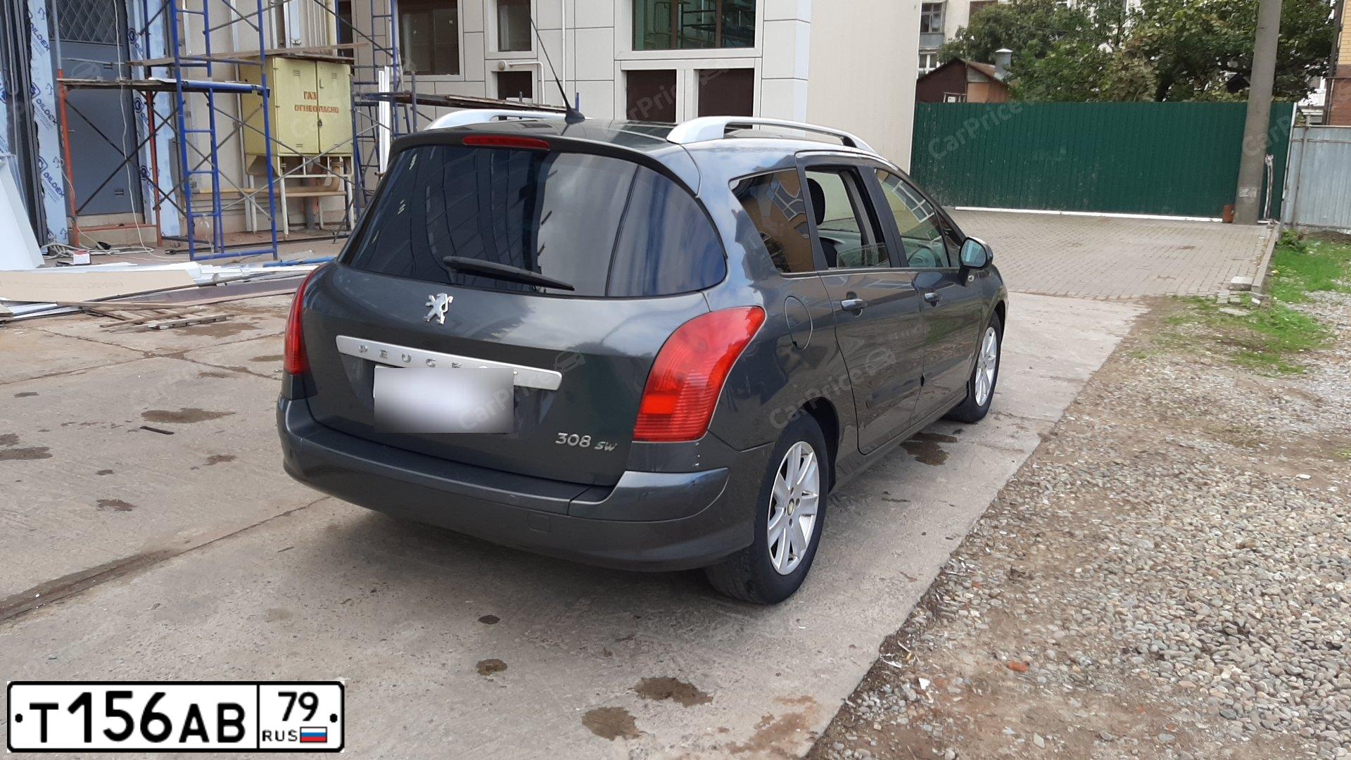 Фото автомобиля PEUGEOT 308, 2009 — госномер А551УУ252