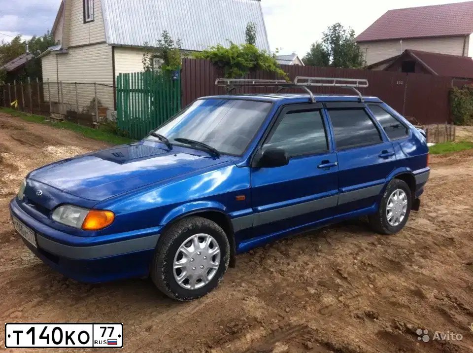 Фото автомобиля LADA 2114 SAMARA, 2007 — госномер Х650ТМ777. Цвет: синий