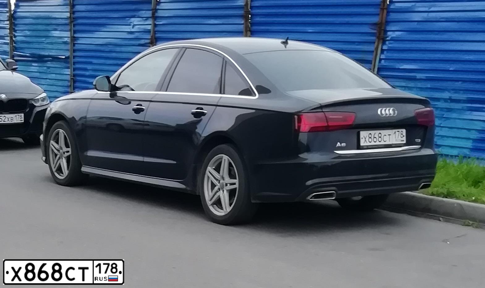 Фото автомобиля AUDI A6, 2017 — госномер Т562МВ39