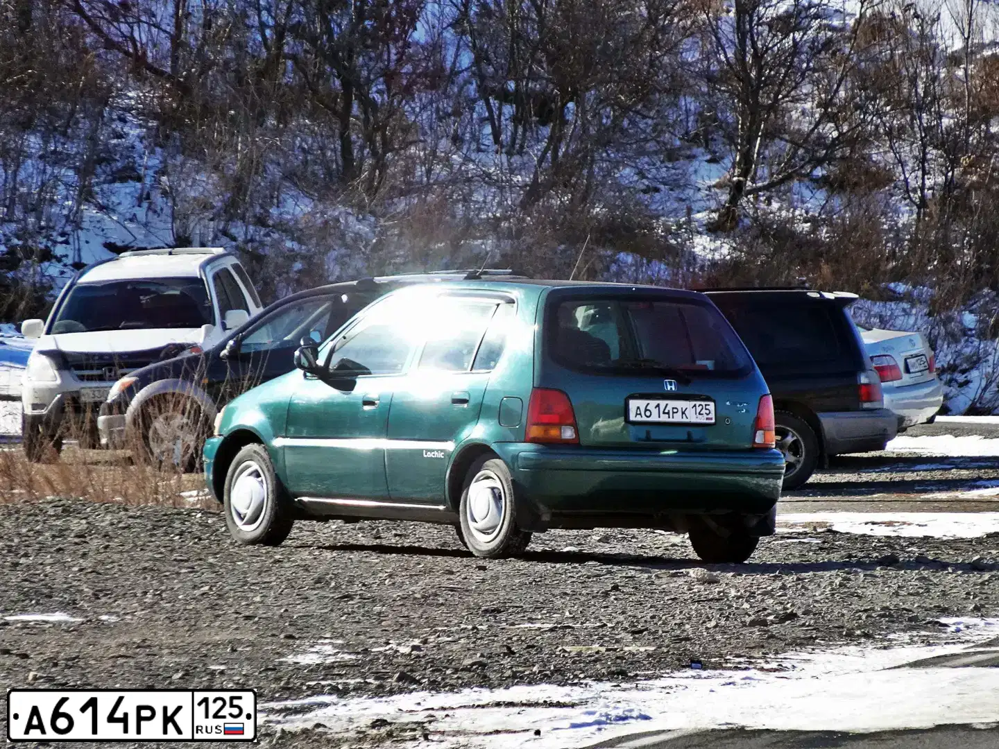 Фото автомобиля HONDA LOGO, 1998 — госномер А614РК125