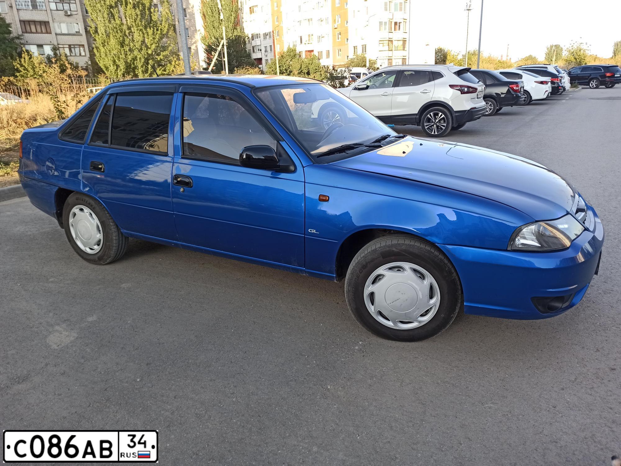 Фото автомобиля DAEWOO NEXIA, 2011 — госномер Н974ВМ180. Цвет: СИНЕ-ГЛАЗУРИСТЫЙ