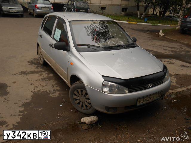 Фото автомобиля LADA 1119 KALINA, 2007 — госномер У342КВ150. Цвет: СЕРЫЙ