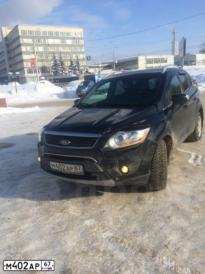 Фото автомобиля FORD KUGA, 2012 — госномер У333РС47. Цвет: ЧЕРНЫЙ