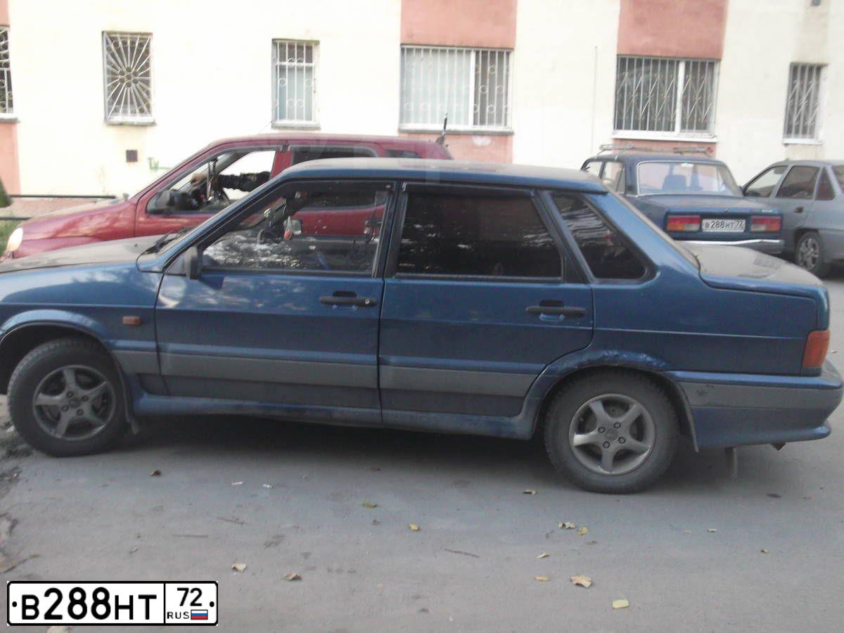 Фото автомобиля VAZ 2107 LADA, 2005 — госномер В288НТ72. Цвет: СИНЕ-ЗЕЛЕНЫЙ