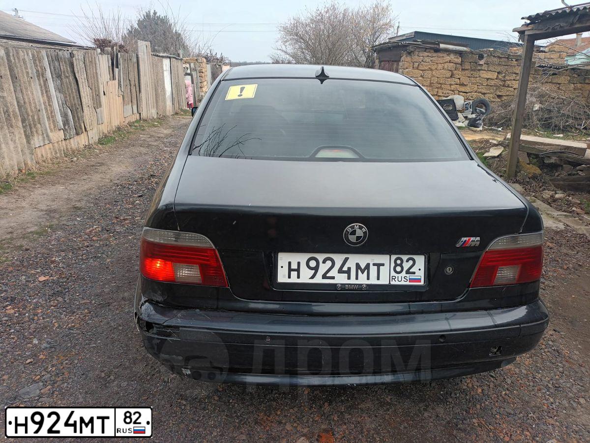 Фото автомобиля BMW SERIE 5, 1998 — госномер М361ТС82. Цвет: ЧЕРНЫЙ