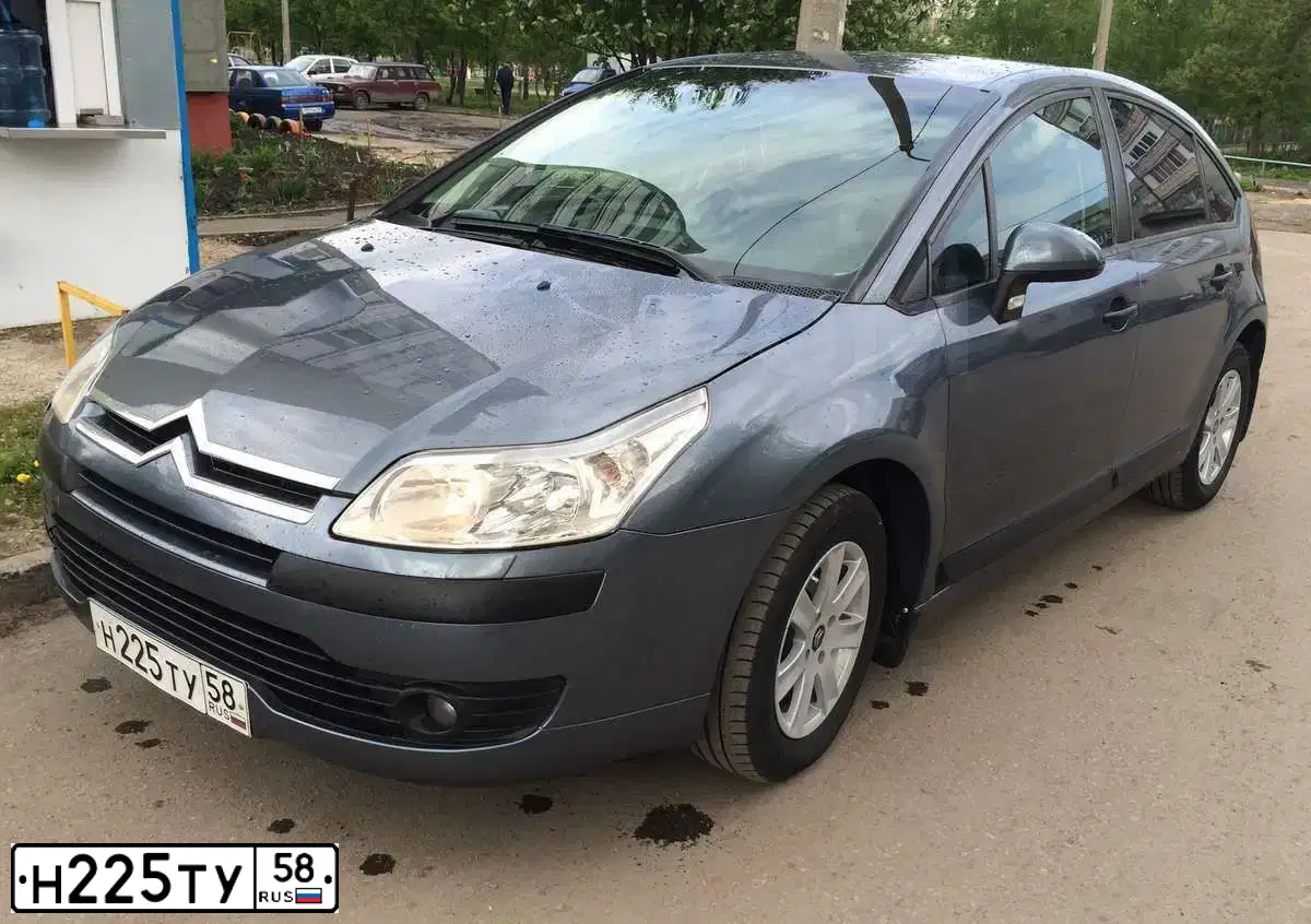 Фото автомобиля CITROEN C4, 2006 — госномер Н622ТА82