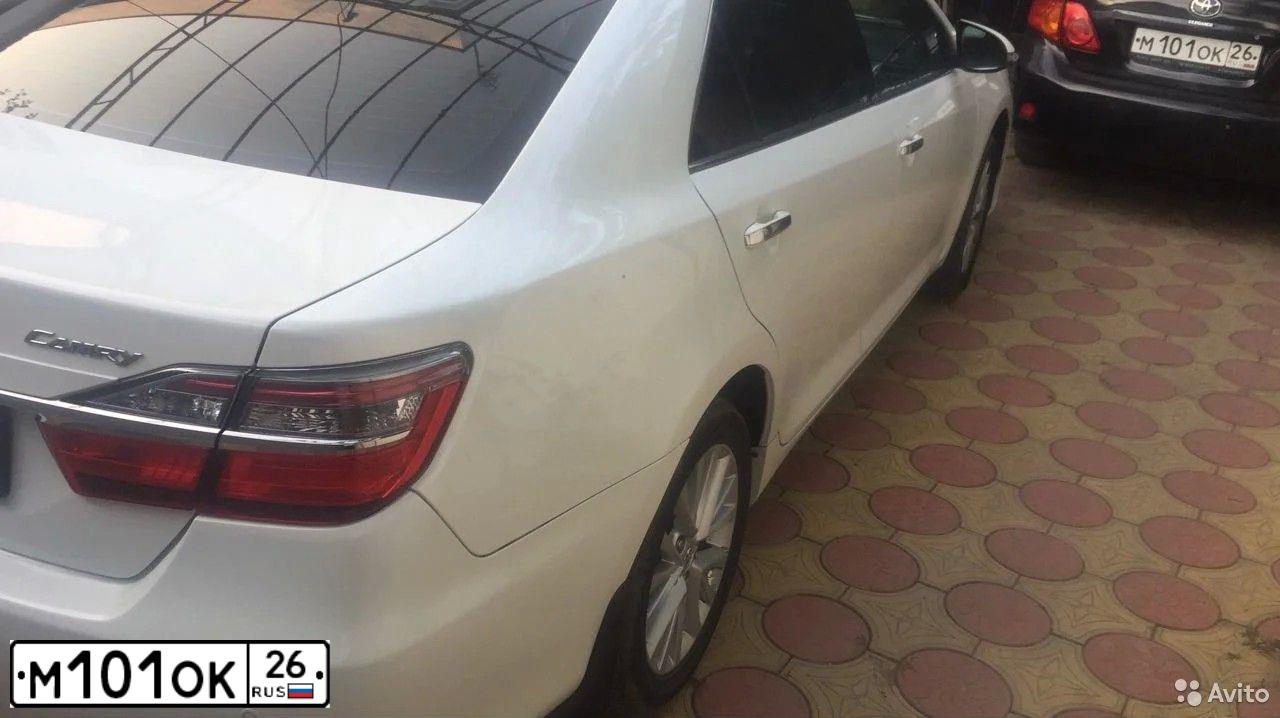 Фото автомобиля TOYOTA COROLLA, 2008 — госномер М101ОК26. Цвет: ЧЕРНЫЙ