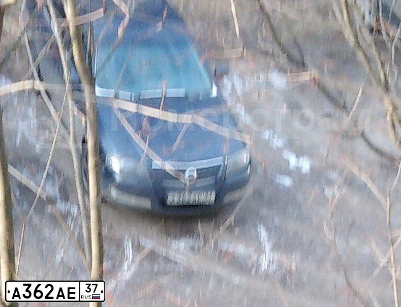Фото автомобиля NISSAN ALMERA, 2006 — госномер А362АЕ37. Цвет: синий