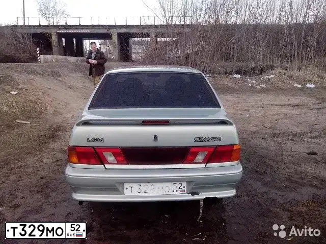 Фото автомобиля LADA 2115 SAMARA, 2005 — госномер О432КТ152. Цвет: СЕРО - БЕЛАЯ