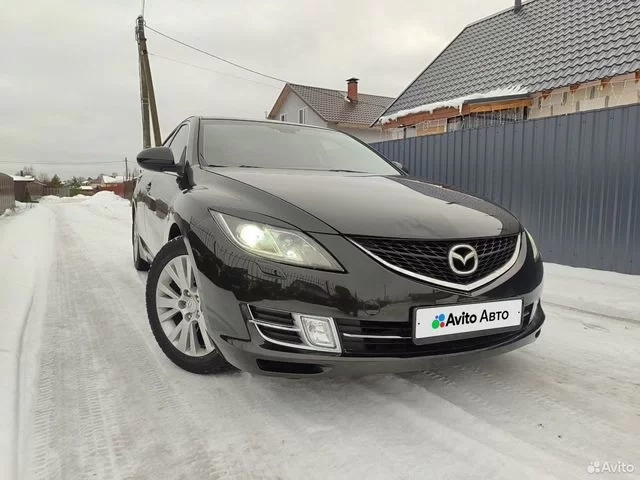 Фото автомобиля MAZDA 6, 2008 — госномер В305ТА60. Цвет: ЧЕРНЫЙ