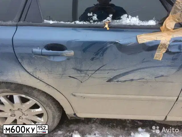 Фото автомобиля VOLVO S40, 2008 — госномер М600КУ152. Цвет: ТЕМНО-СИНИЙ