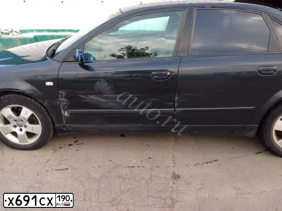 Фото автомобиля AUDI A4, 2002 — госномер В197ЕН122. Цвет: ЧЕРНЫЙ