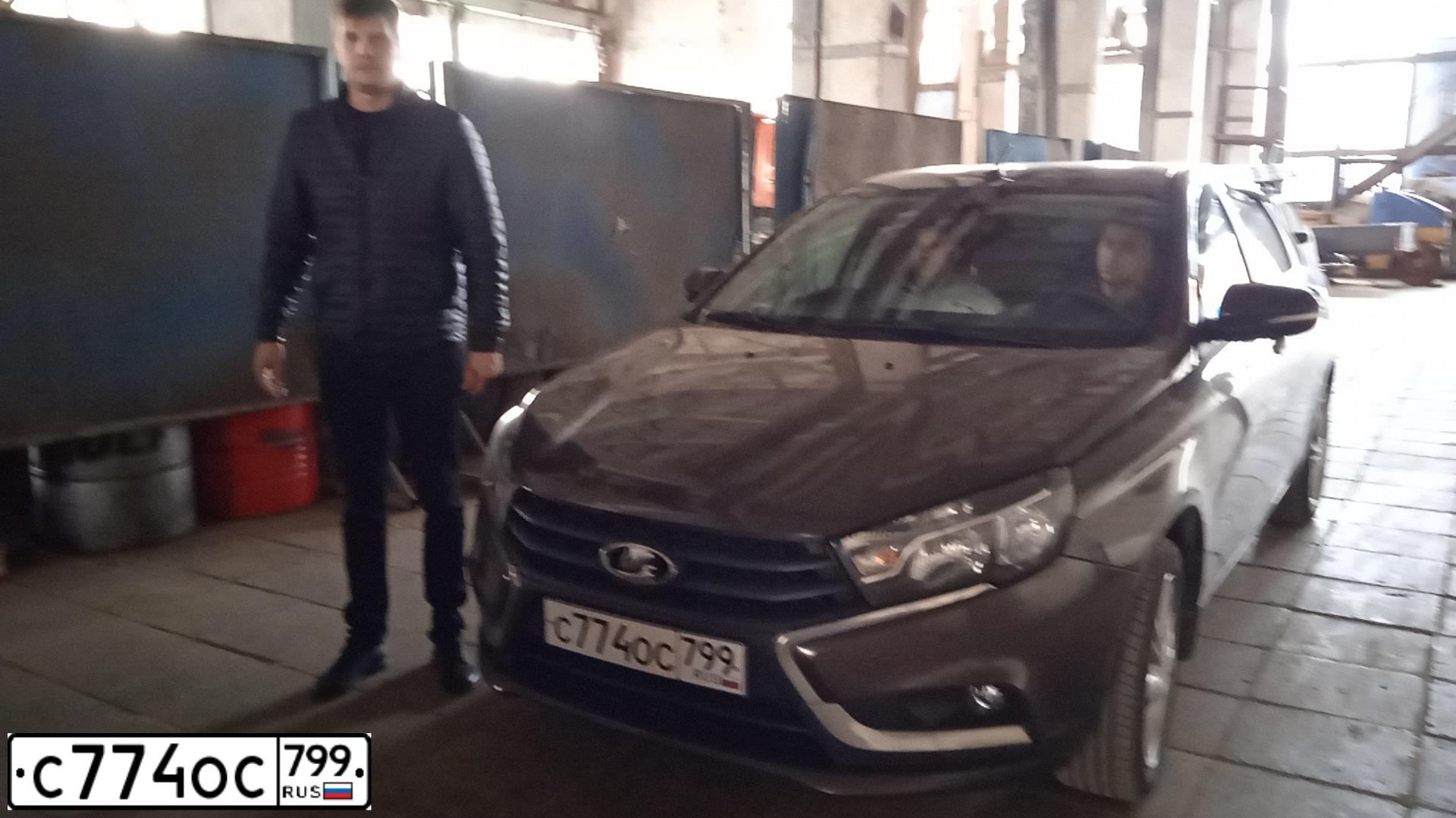 Фото автомобиля LADA VESTA, 2019 — госномер С652НВ761