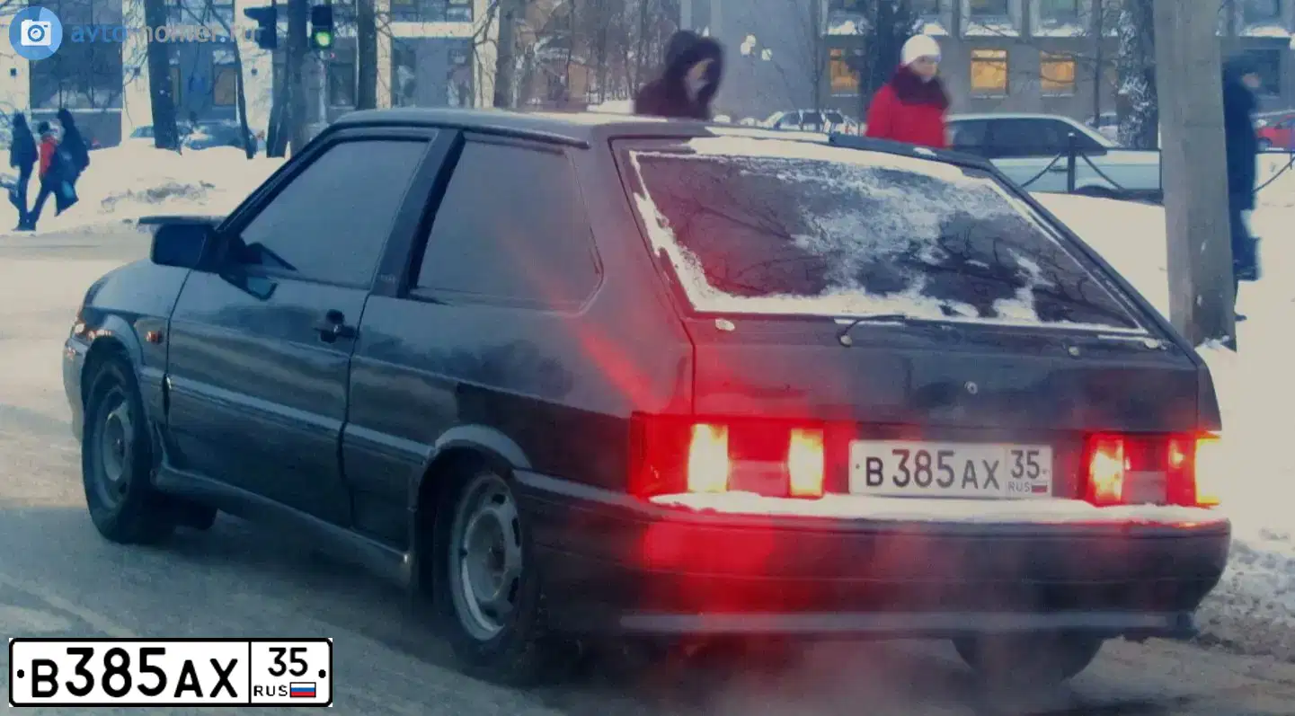 Фото автомобиля LADA 2113 SAMARA, 2010 — госномер К649ХВ134. Цвет: Серо-сине-зеленый