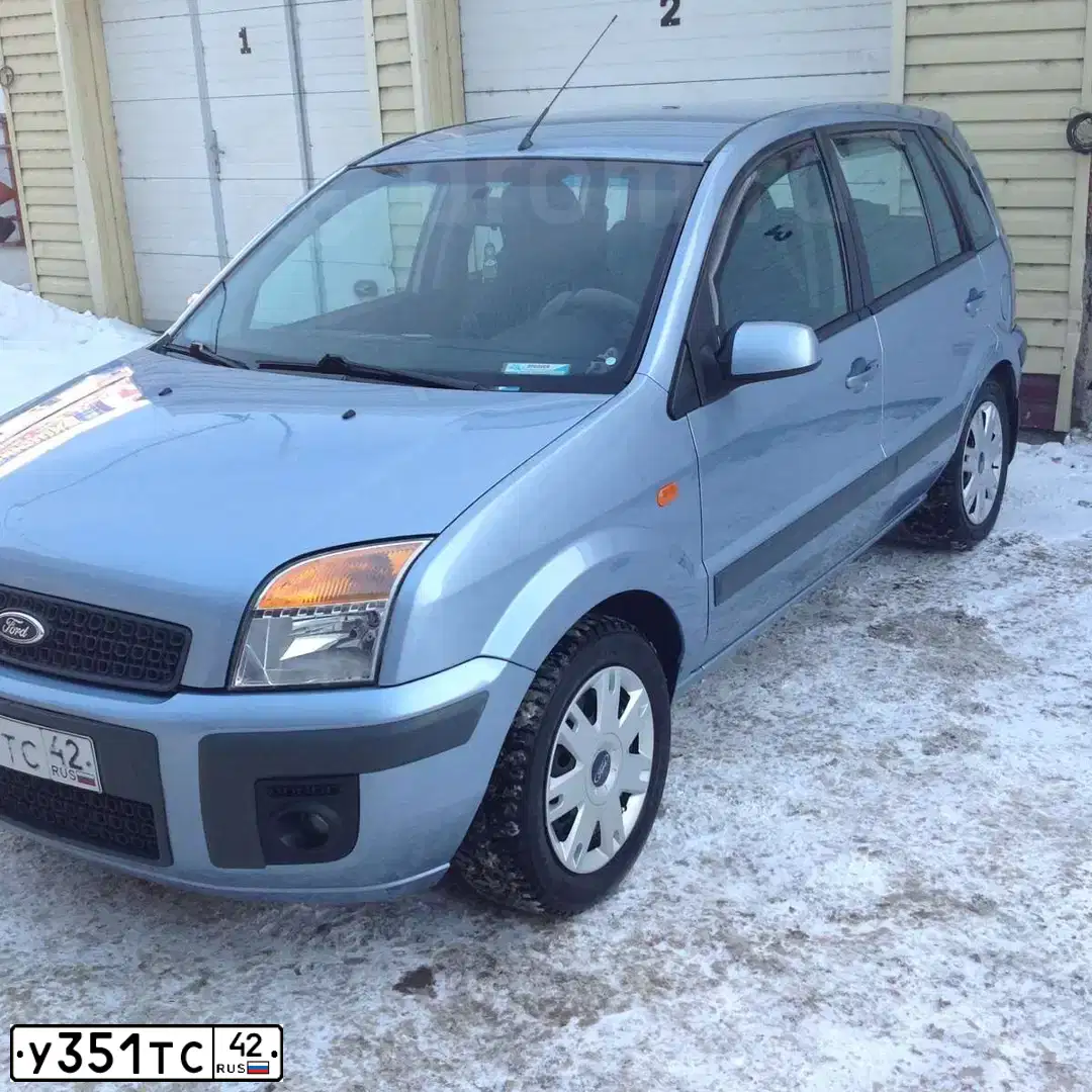 Фото автомобиля FORD FUSION, 2008 — госномер А385ОК122. Цвет: СЕРО ГОЛУБОЙ