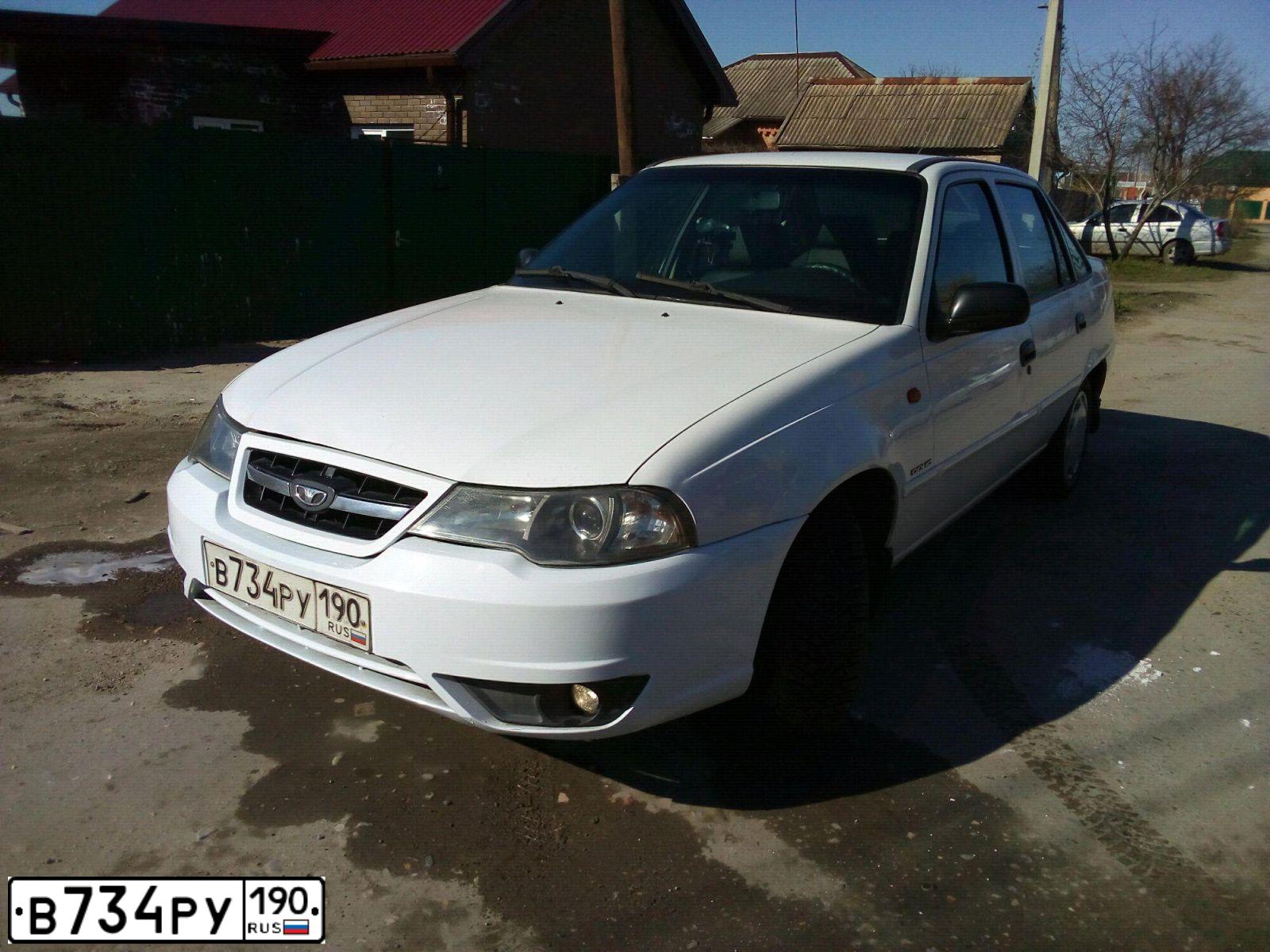 Фото автомобиля DAEWOO NEXIA, 2011 — госномер Т255КА180