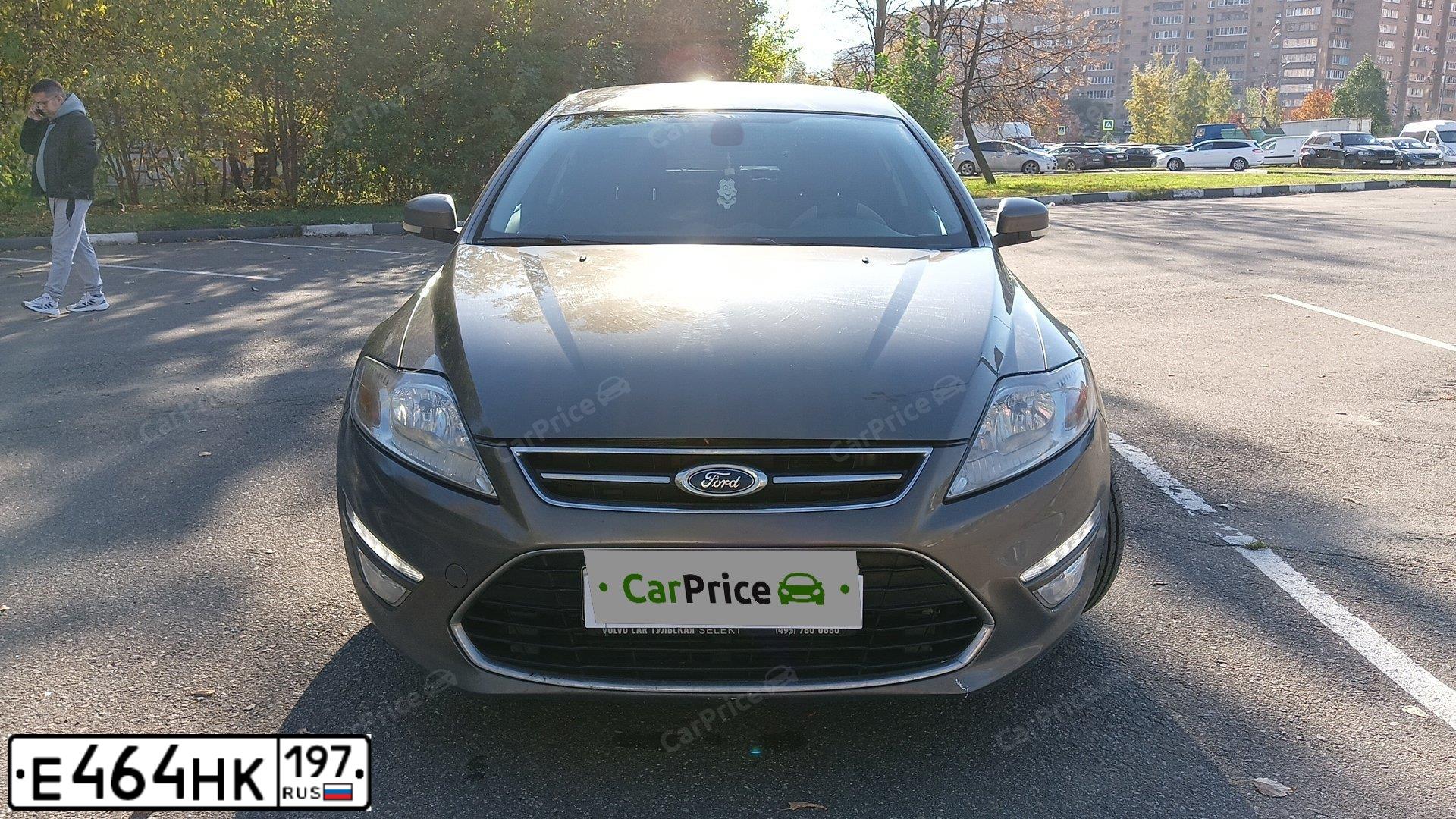 Фото автомобиля FORD MONDEO, 2011 — госномер Е464НК197. Цвет: СЕРО-КОРИЧНЕВЫЙ