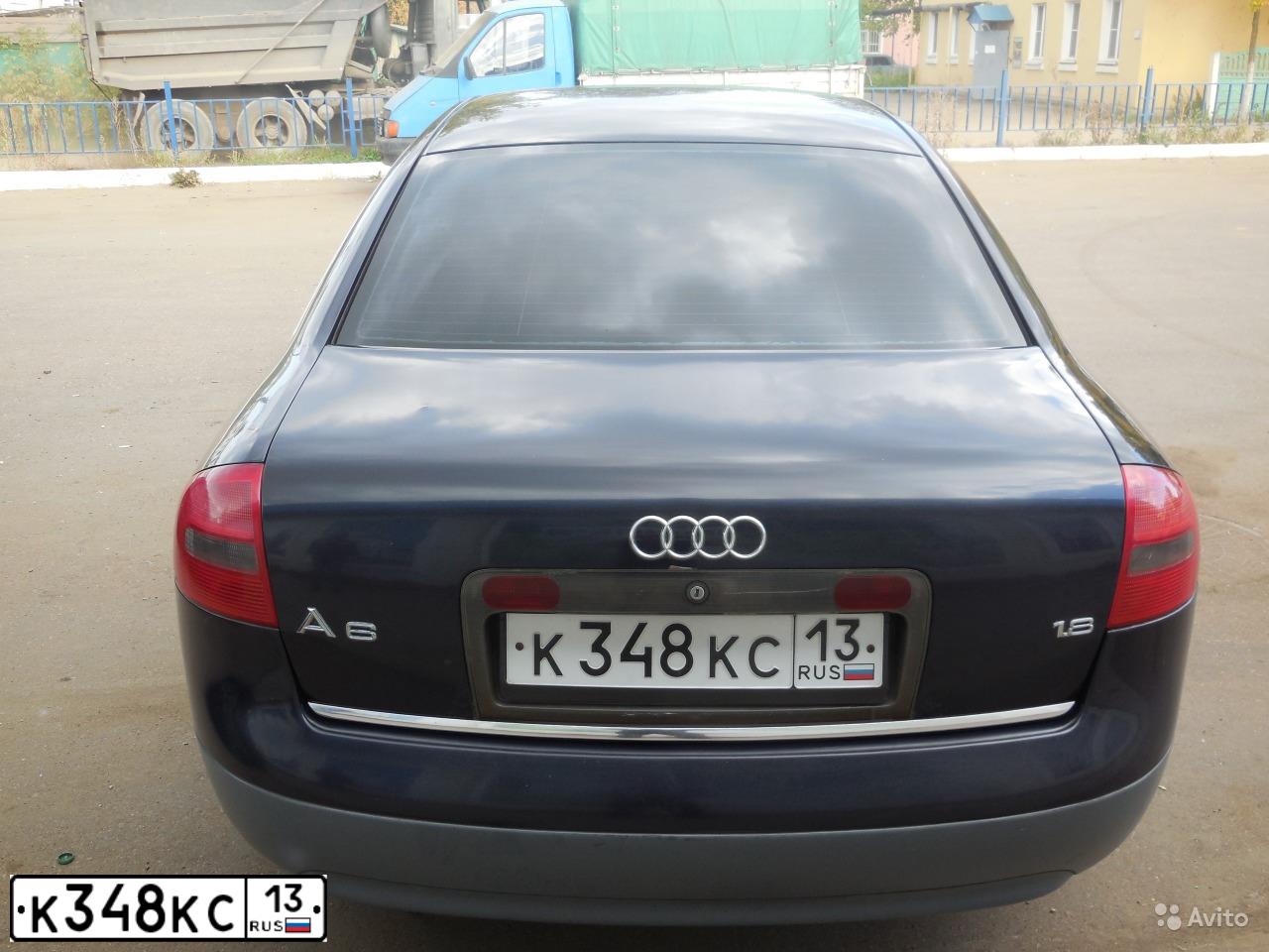 Фото автомобиля AUDI A6, 1998 — госномер С296СТ152. Цвет: Темно-синий