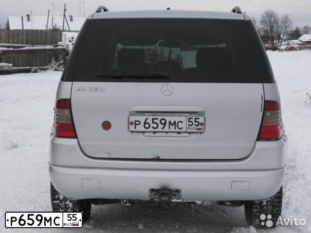 Фото автомобиля MERCEDES M-KLASSE, 2000 — госномер В988РЕ89. Цвет: СЕРЕБРИСТЫЙ