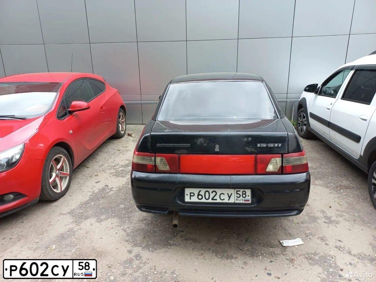 Фото автомобиля LADA 2110, 2006 — госномер Р602СУ58. Цвет: ГРАФИТОВЫЙ МЕТАЛЛИК