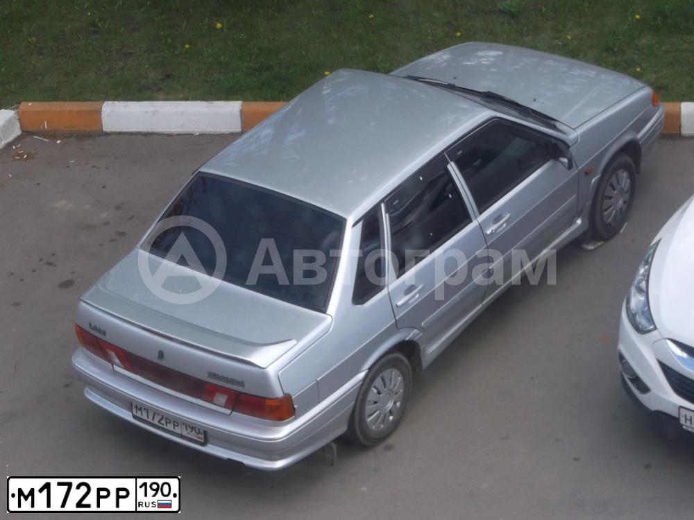 Фото автомобиля LADA 2115 SAMARA, 2011 — госномер М172РР190. Цвет: СВЕТЛО СЕРЕБ МЕТАЛ