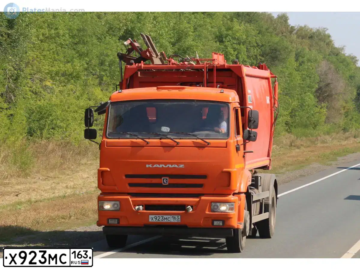 Фото автомобиля КАМАЗ 44КО440-7, 2016 — госномер К283УУ18