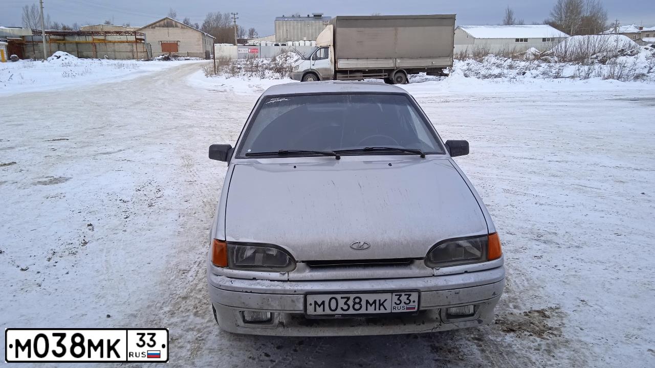 Фото автомобиля ЛАДА 211540 LADA SAMARA, 2011 — госномер К902ХУ33. Цвет: СИНИЙ