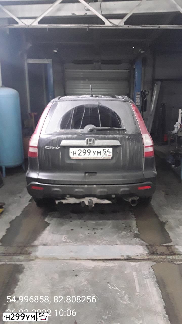 Фото автомобиля HONDA CR-V, 2008 — госномер Т681ВТ154