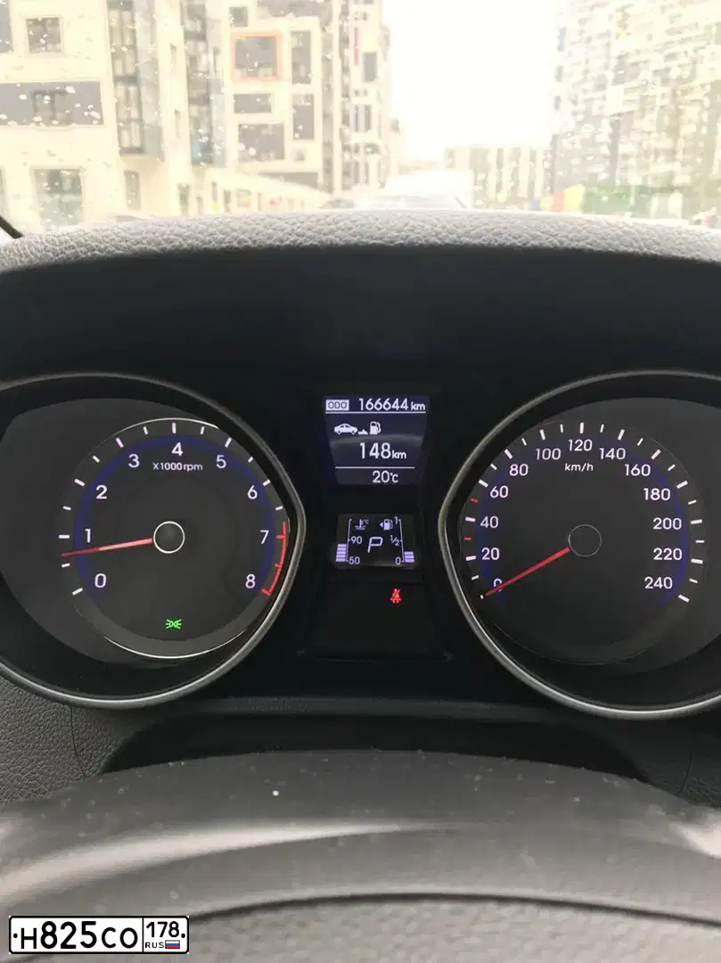 Фото автомобиля HYUNDAI I30, 2012 — госномер С821ТВ152. Цвет: Красный
