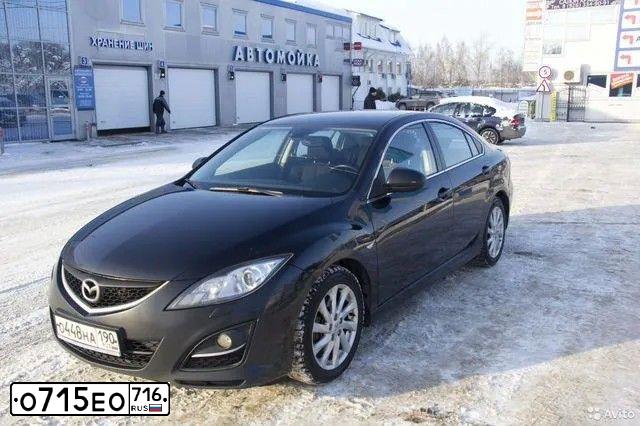 Фото автомобиля MAZDA 6, 2010 — госномер Р904КА73. Цвет: ЧЕРНЫЙ