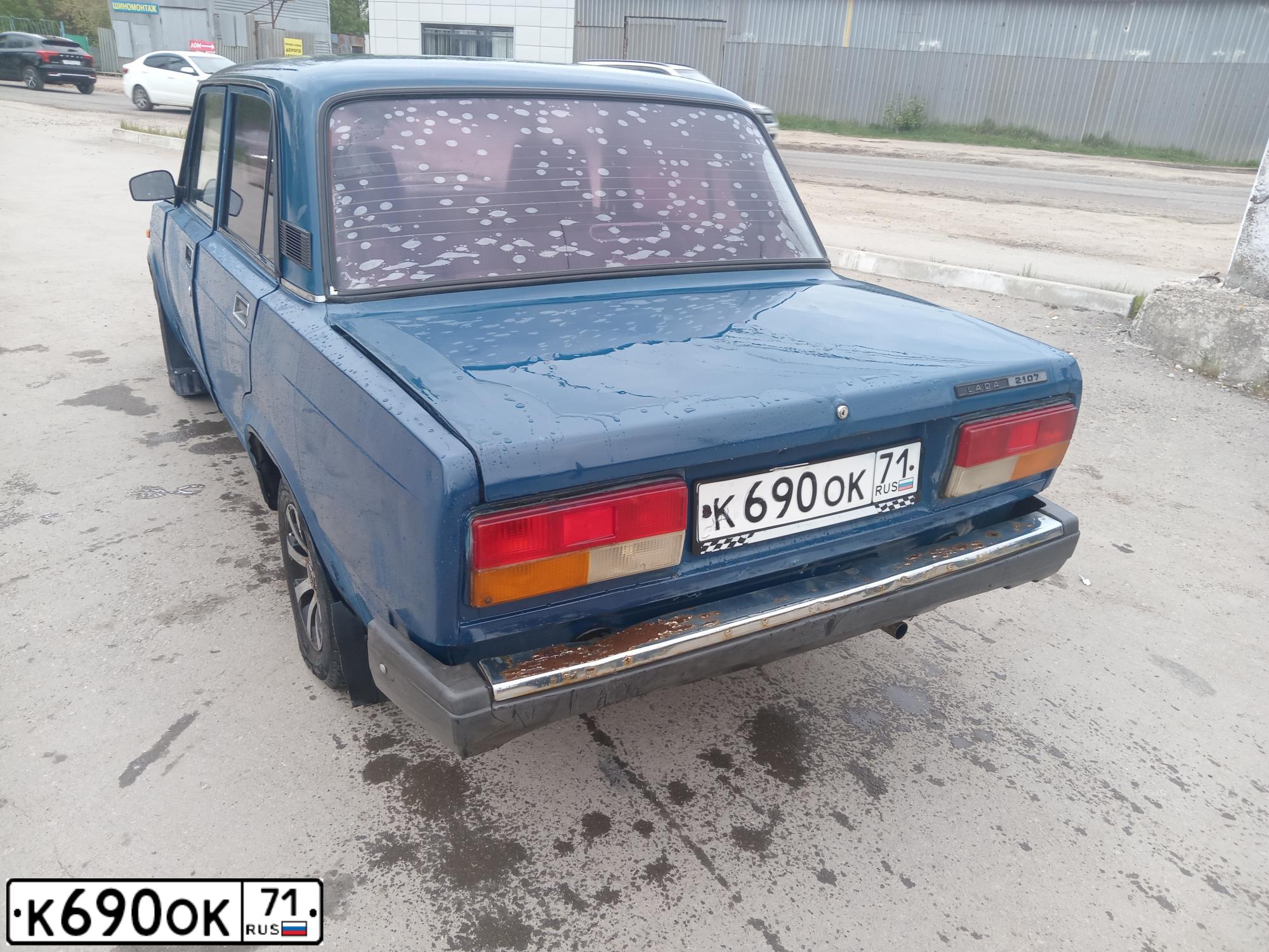 Фото автомобиля LADA 2107, 2005 — госномер К690ОК71
